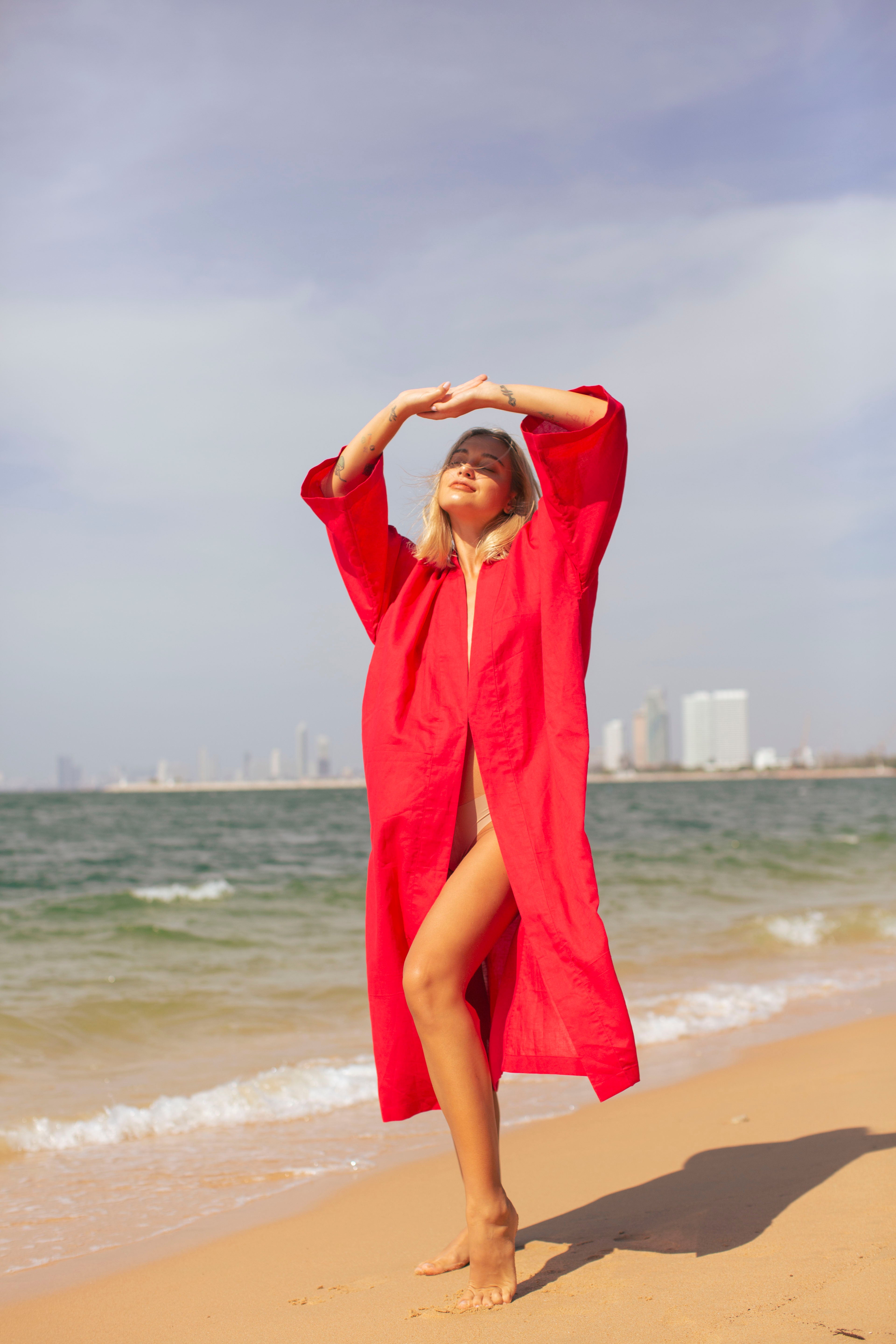 Lilia Robe Red Hot